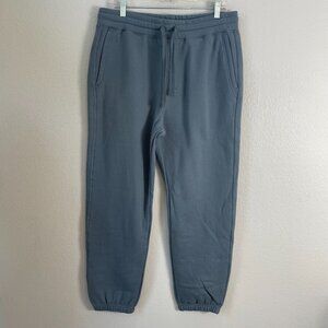 NWOT American Giant Mens‎ Large Gray Classic Sweatpant Fleece Lined USA